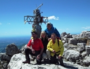 00.1 In Grignetta alla pietrosa croce di vetta  (2184 m.)